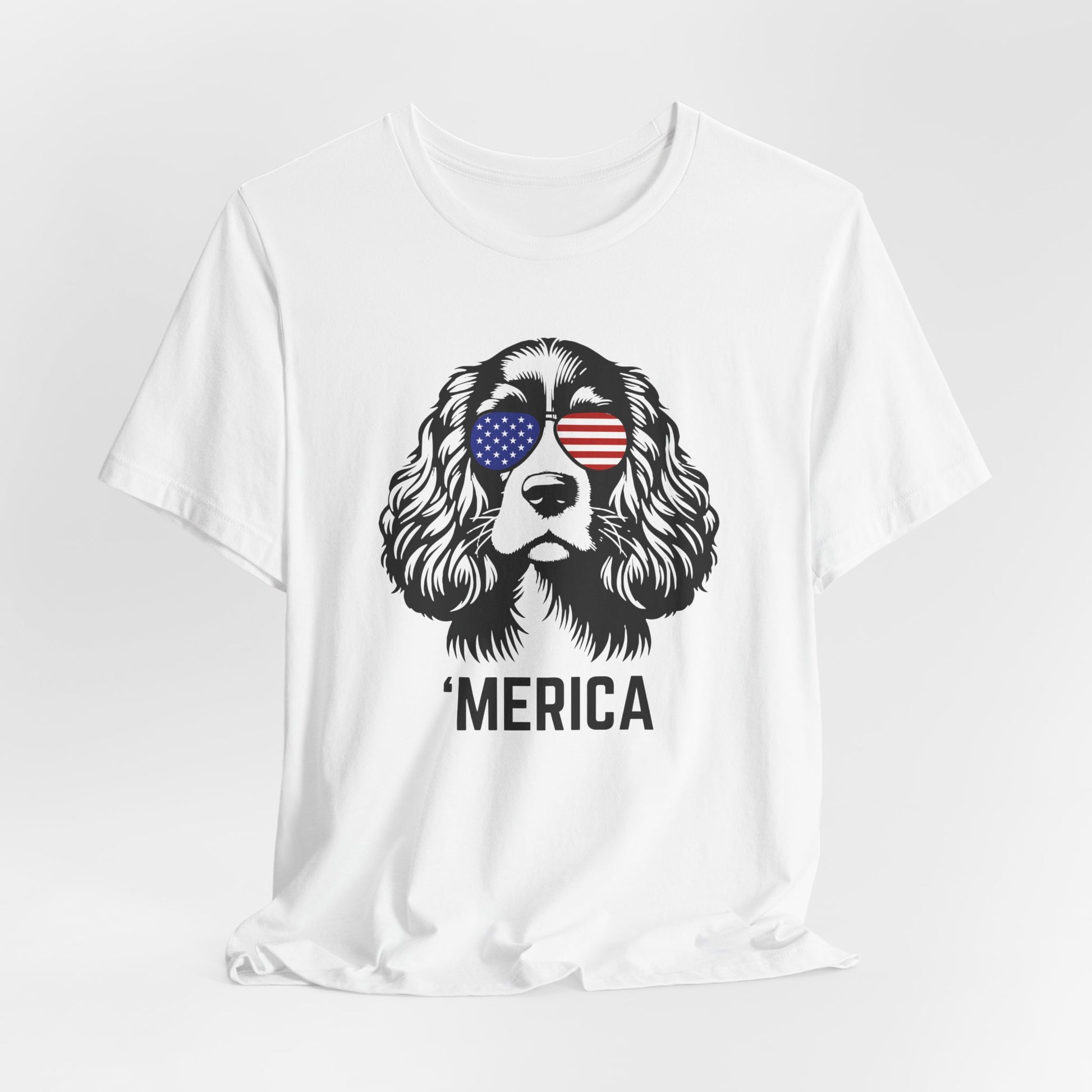 Patriotic Custom Dog Breed Tee