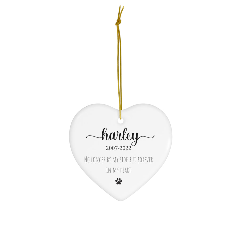Personalized Pet Memorial Ornament