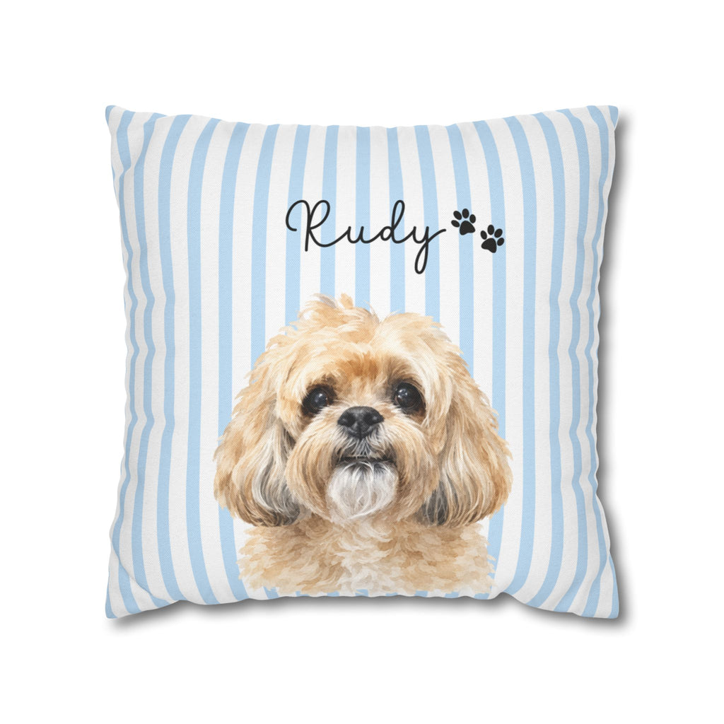Spun Polyester Square Pillowcase