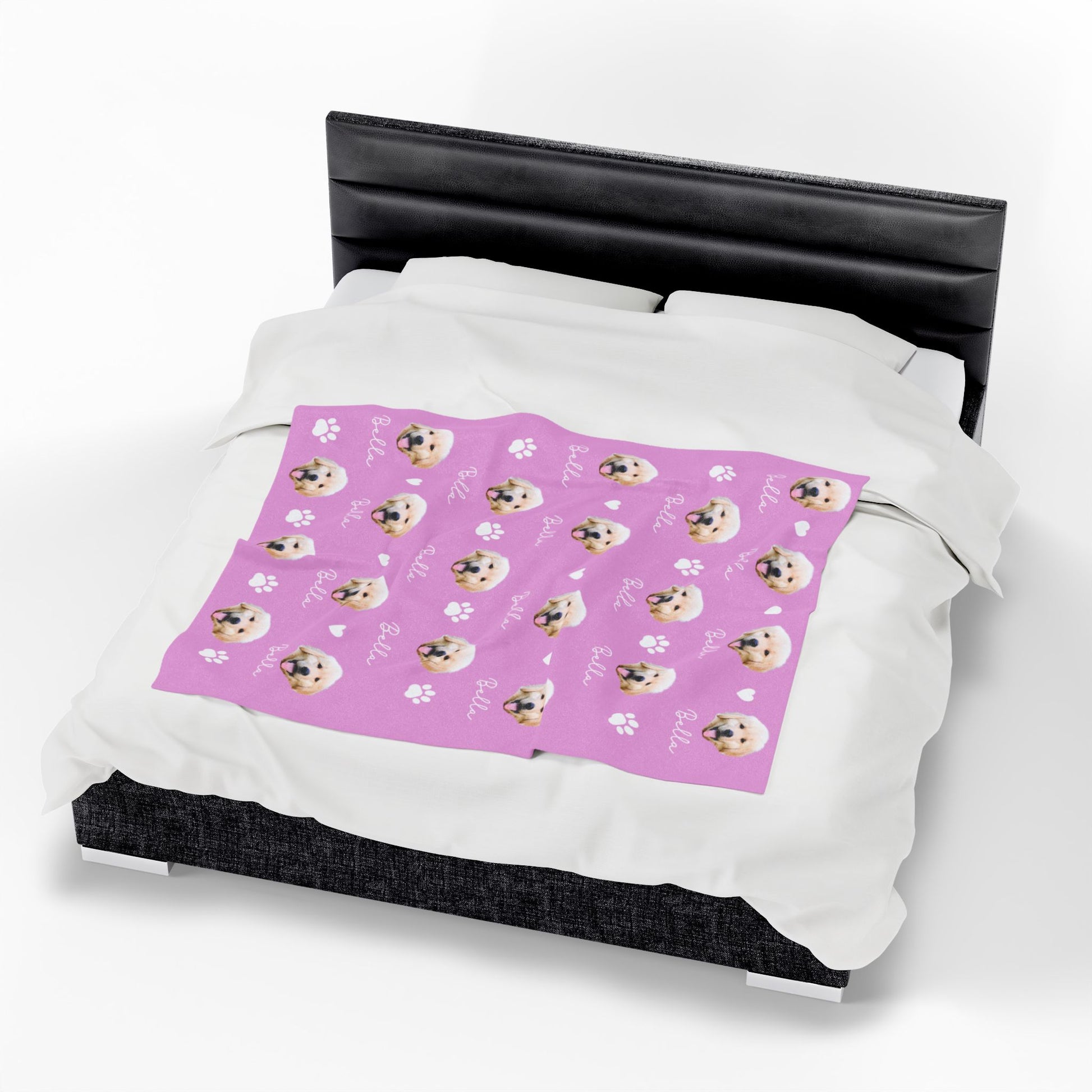 Personalized Dog Photo Blanket