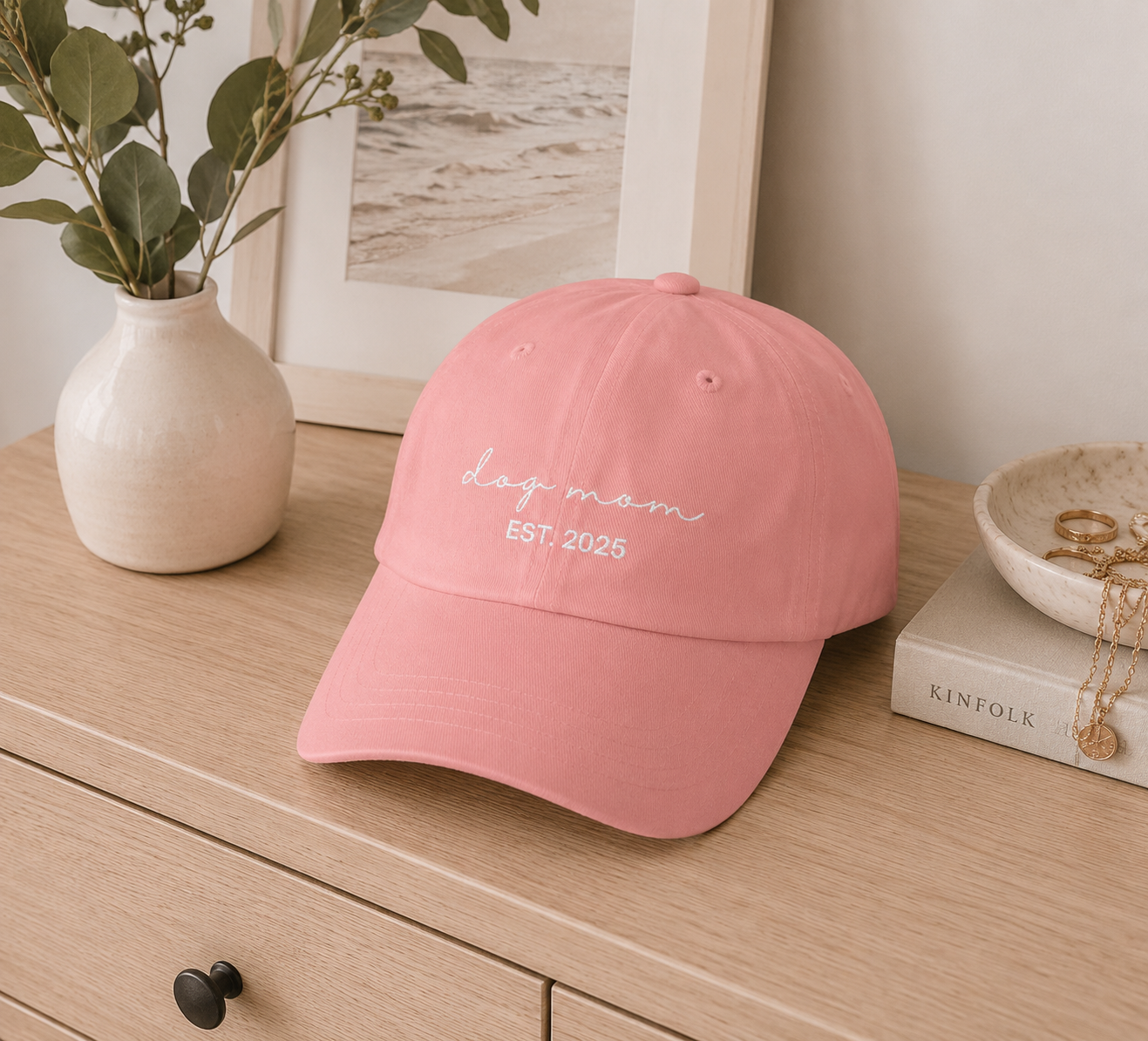 Dog Mom EST. 2025 Classic Dad Cap