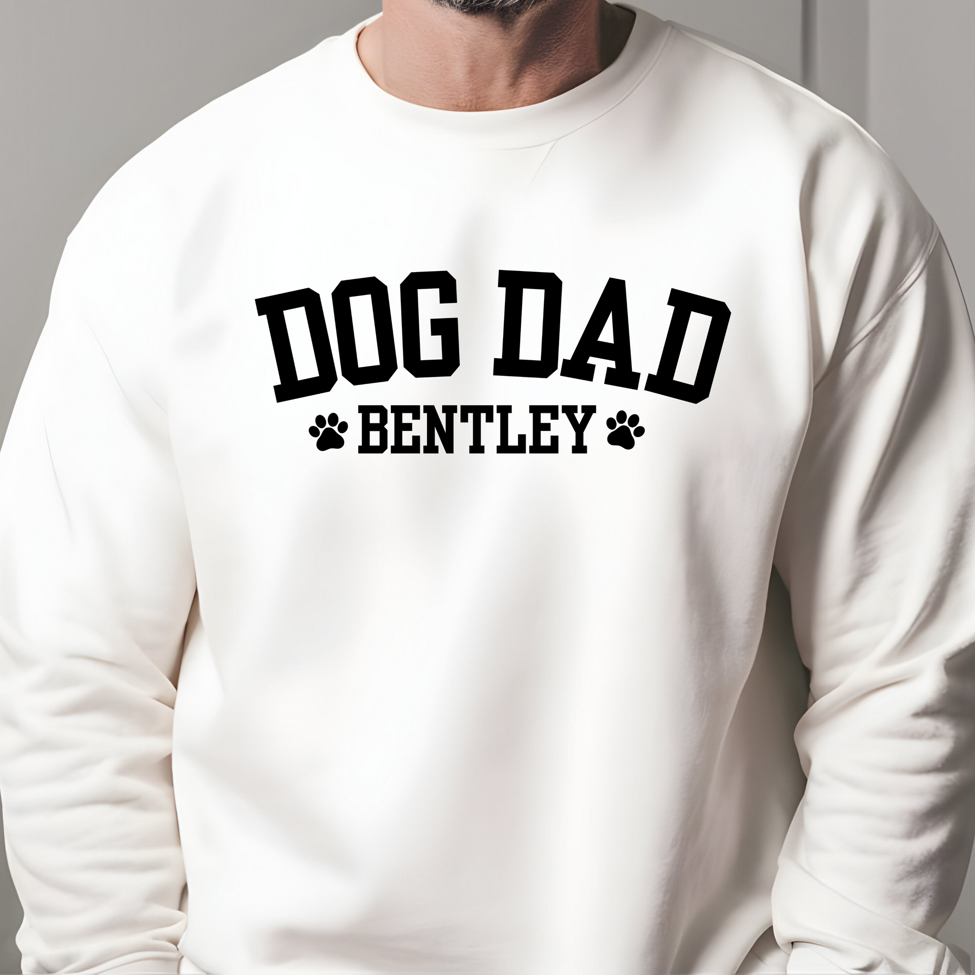 Custom Dog Dad sweatshirt