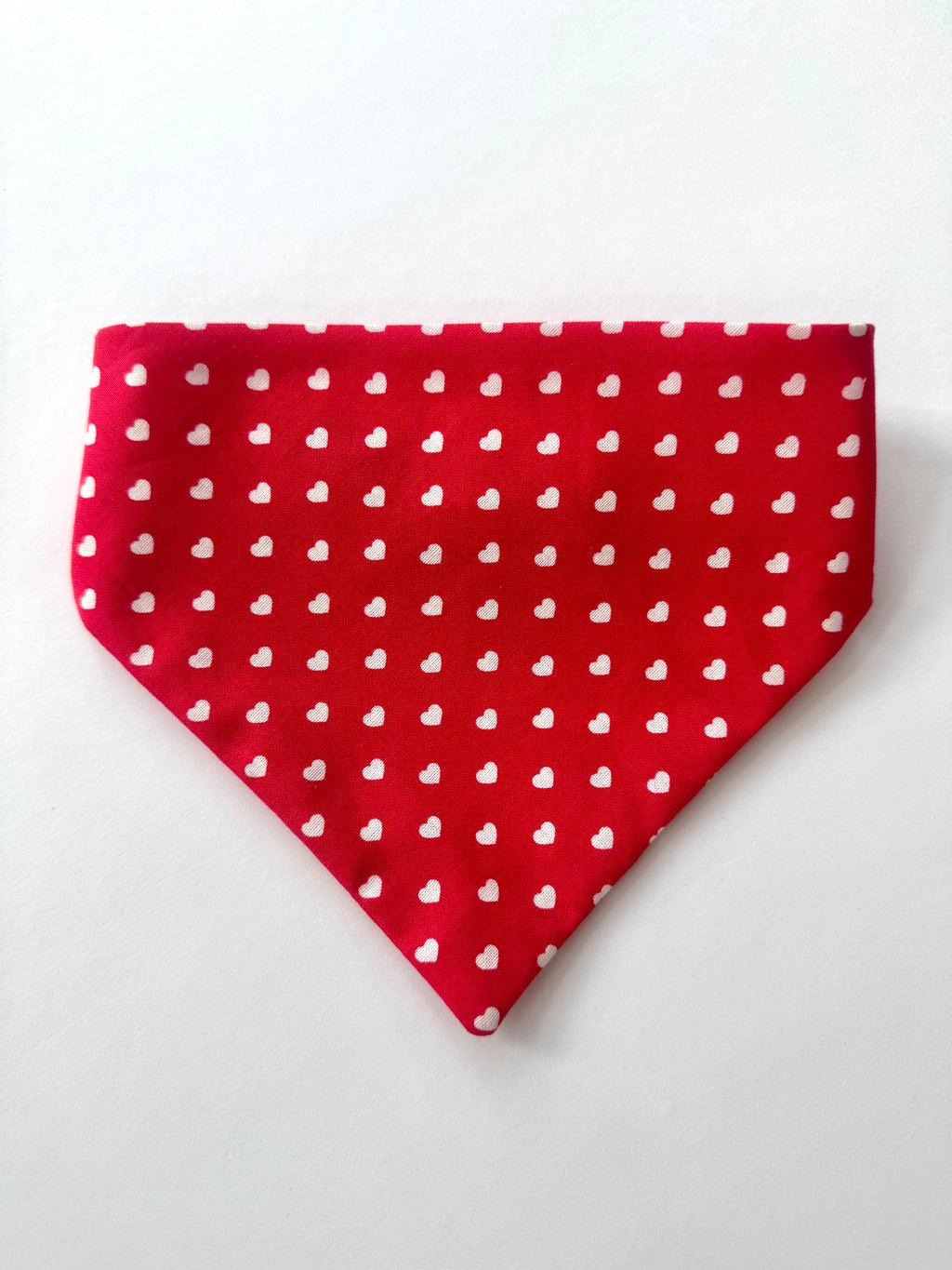 Valentine hearts Custom Scrunchie Dog Bandana