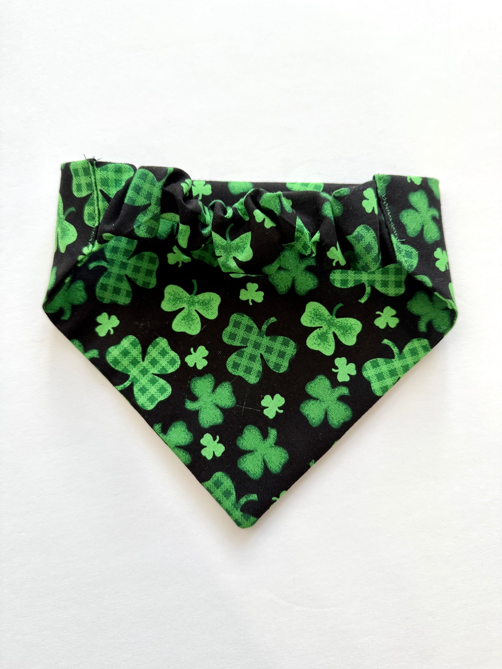 St. Patricks Custom Scrunchie Dog Bandana