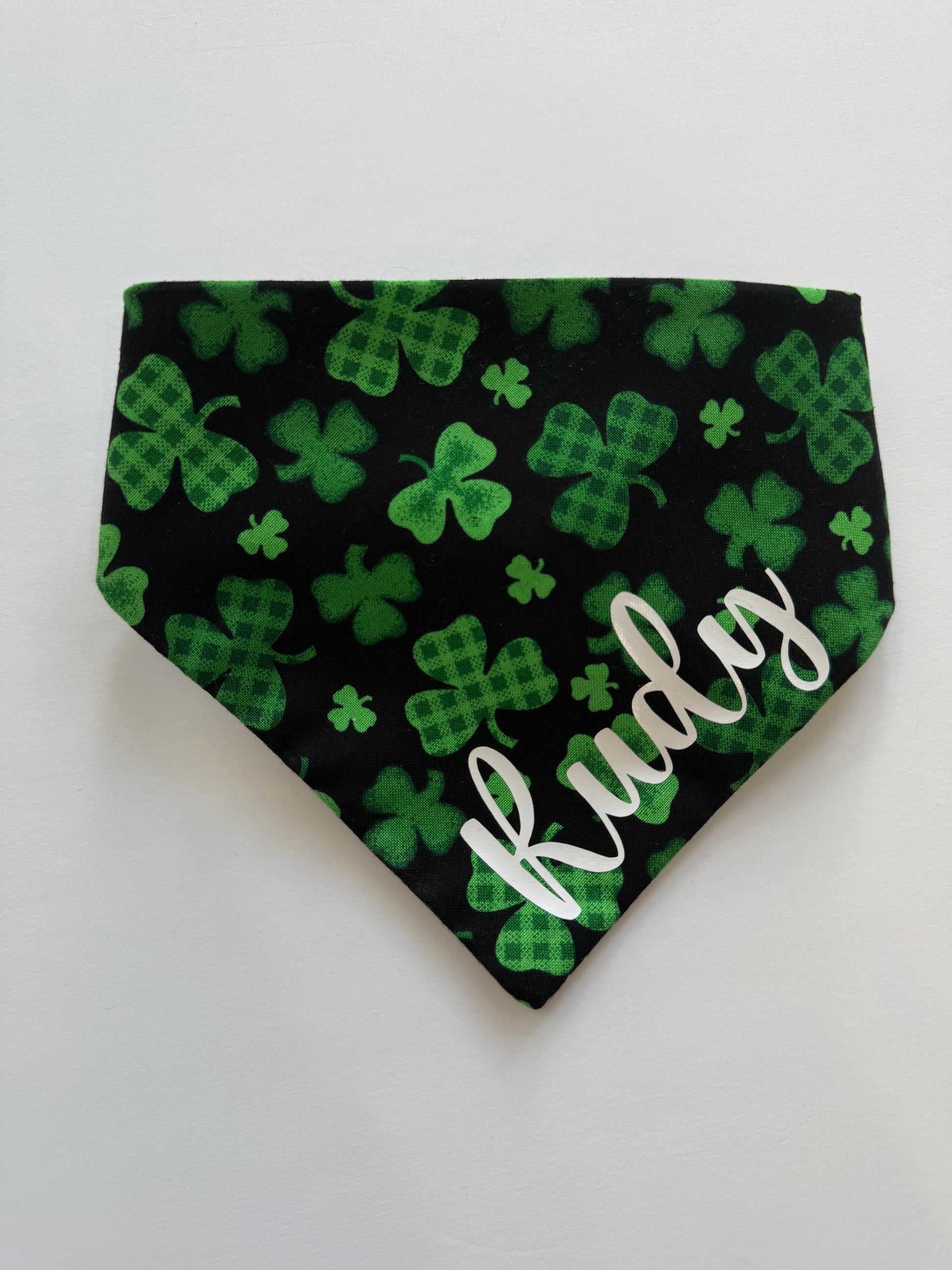 St. Patricks Custom Scrunchie Dog Bandana