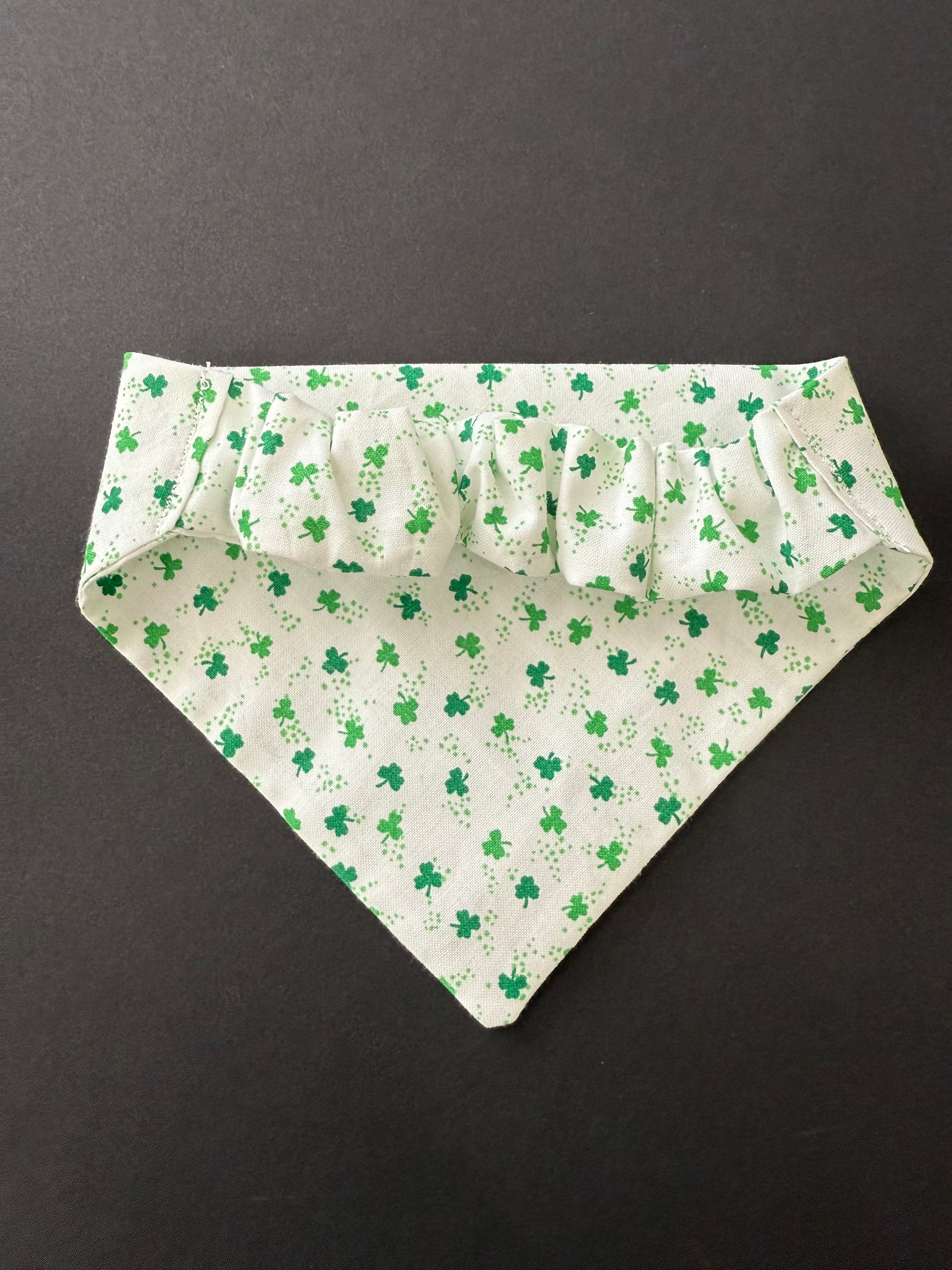 St. Patricks Scrunchie Dog Bandana