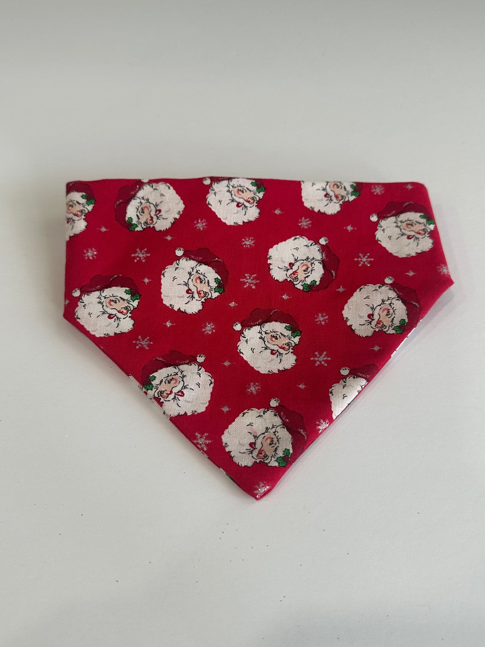 Santa Scrunchie Dog Bandana