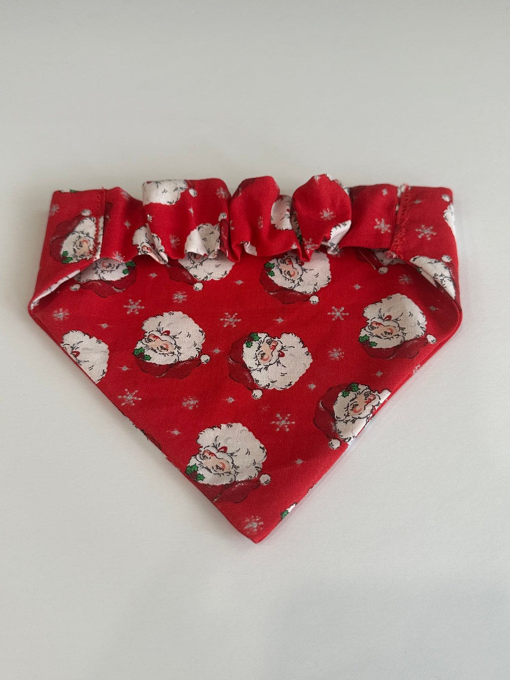 Santa Scrunchie Dog Bandana