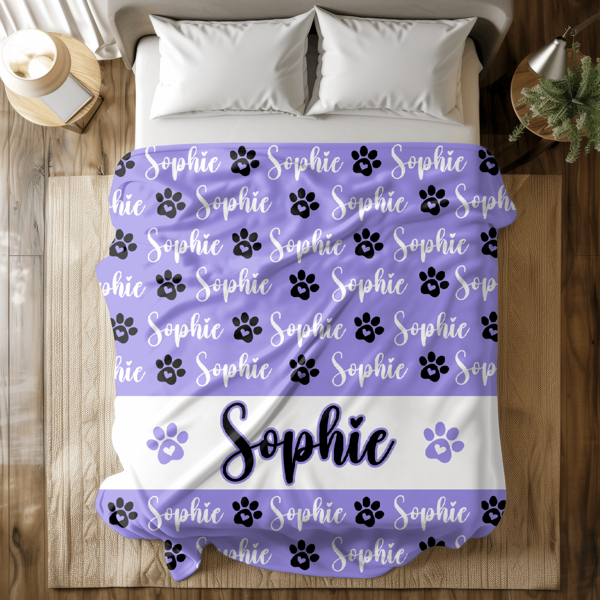 Personalized Dog blanket