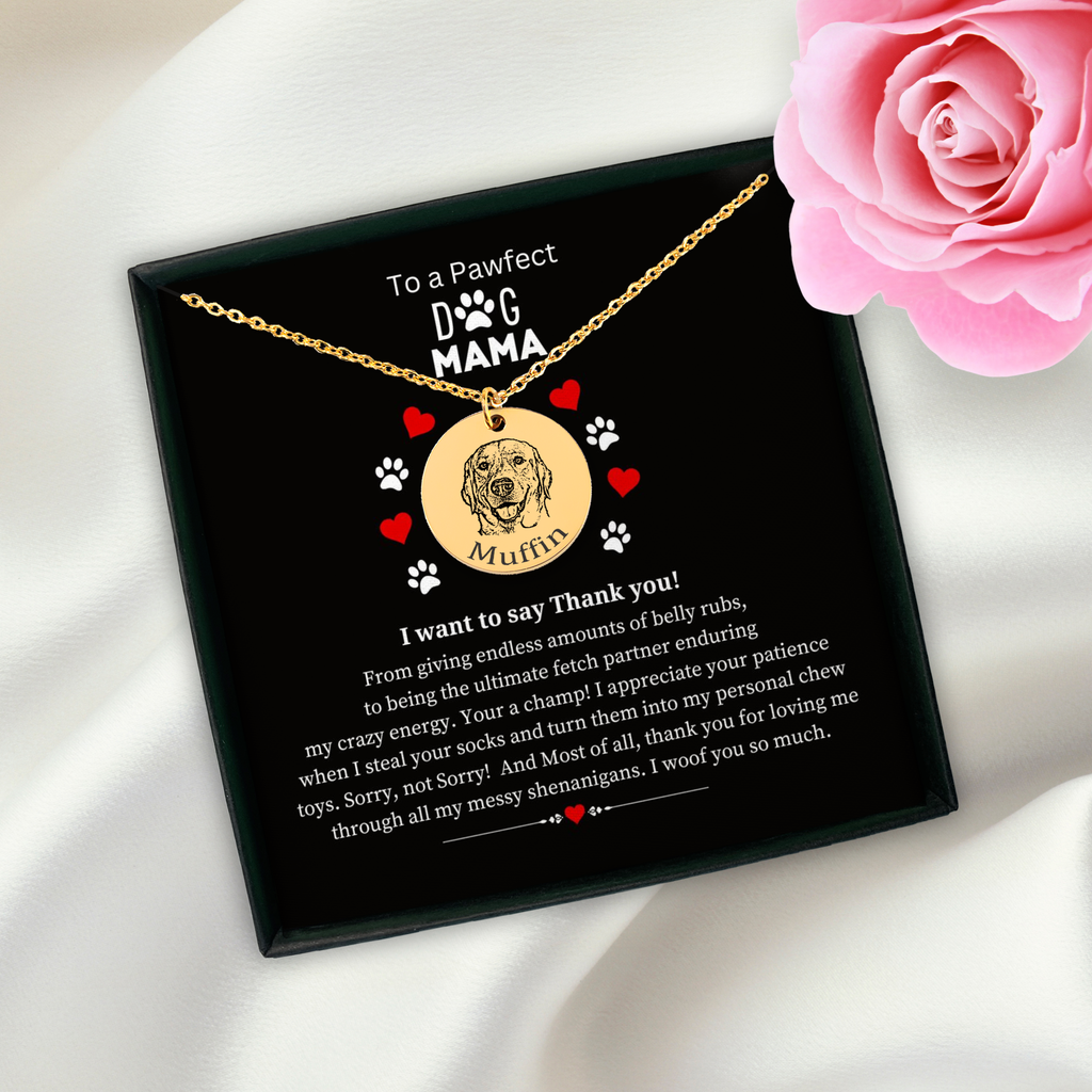 Pet Portrait Necklace