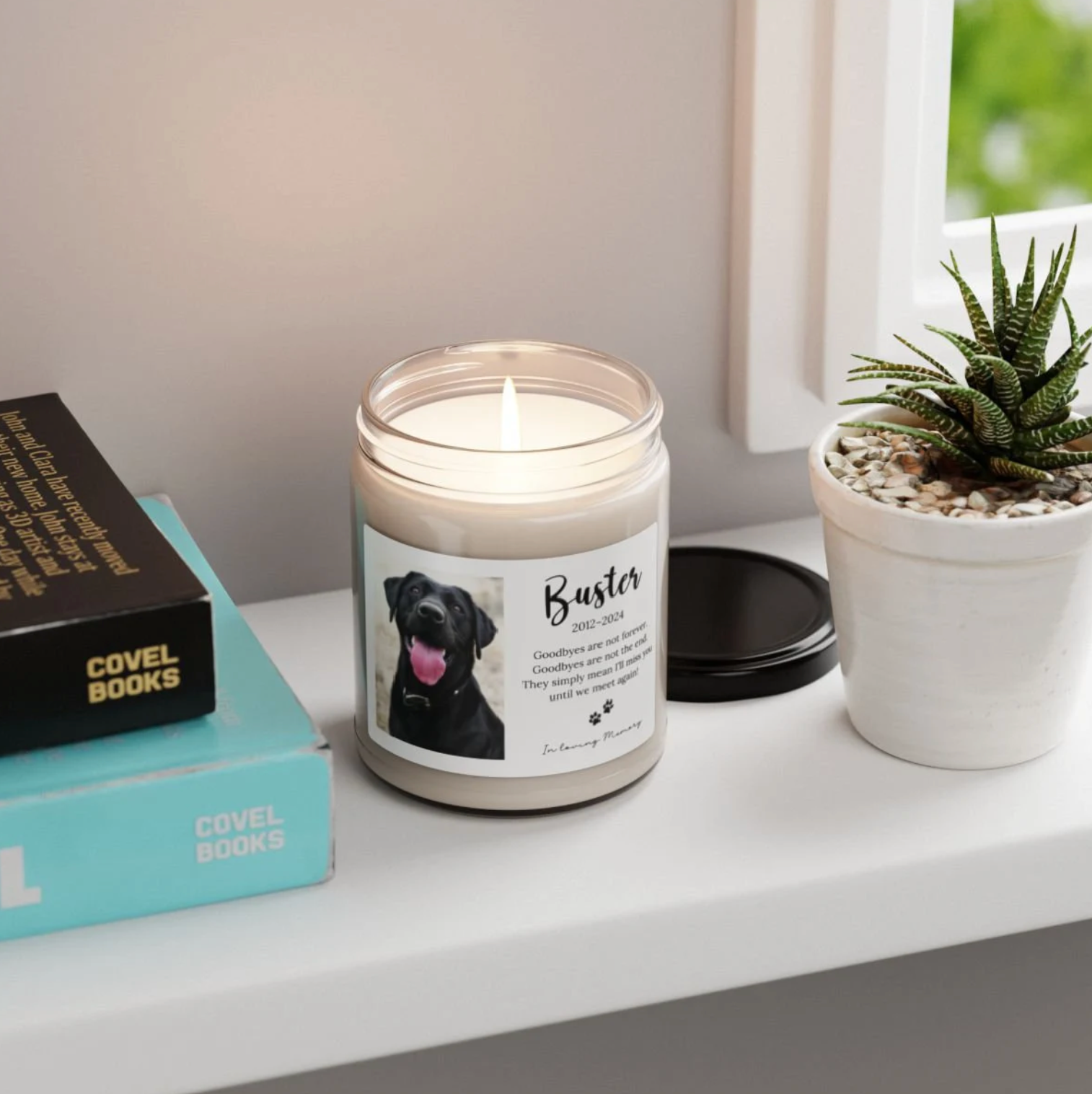 Custom Pet Memorial Candle
