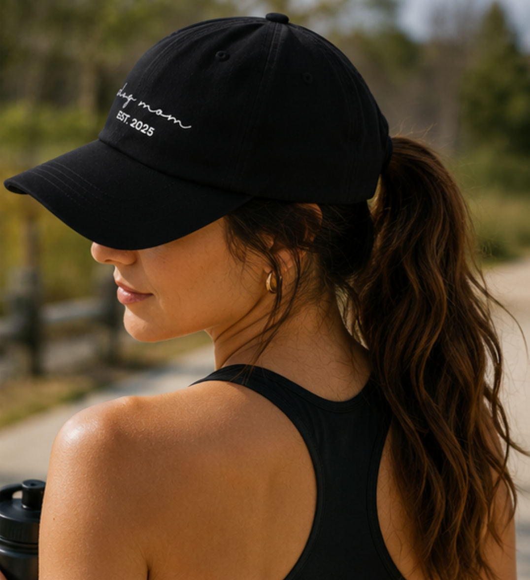 Dog Mom EST. 2025 Classic Dad Cap
