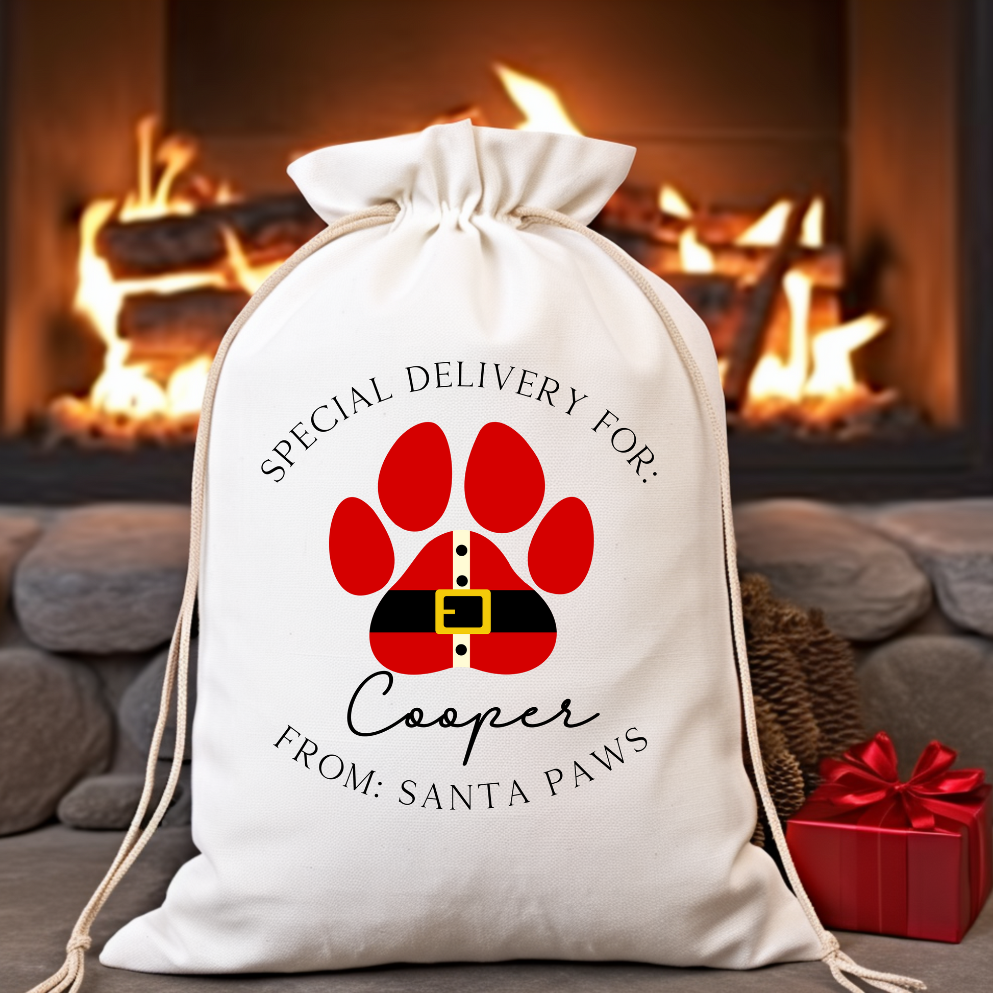 Personalized Christmas Sack For Dogs