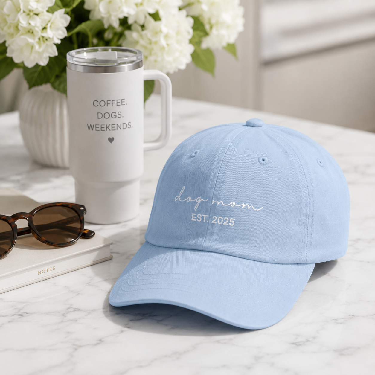 Dog Mom EST. 2025 Classic Dad Cap