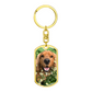 Custom Dog Photo Keychain