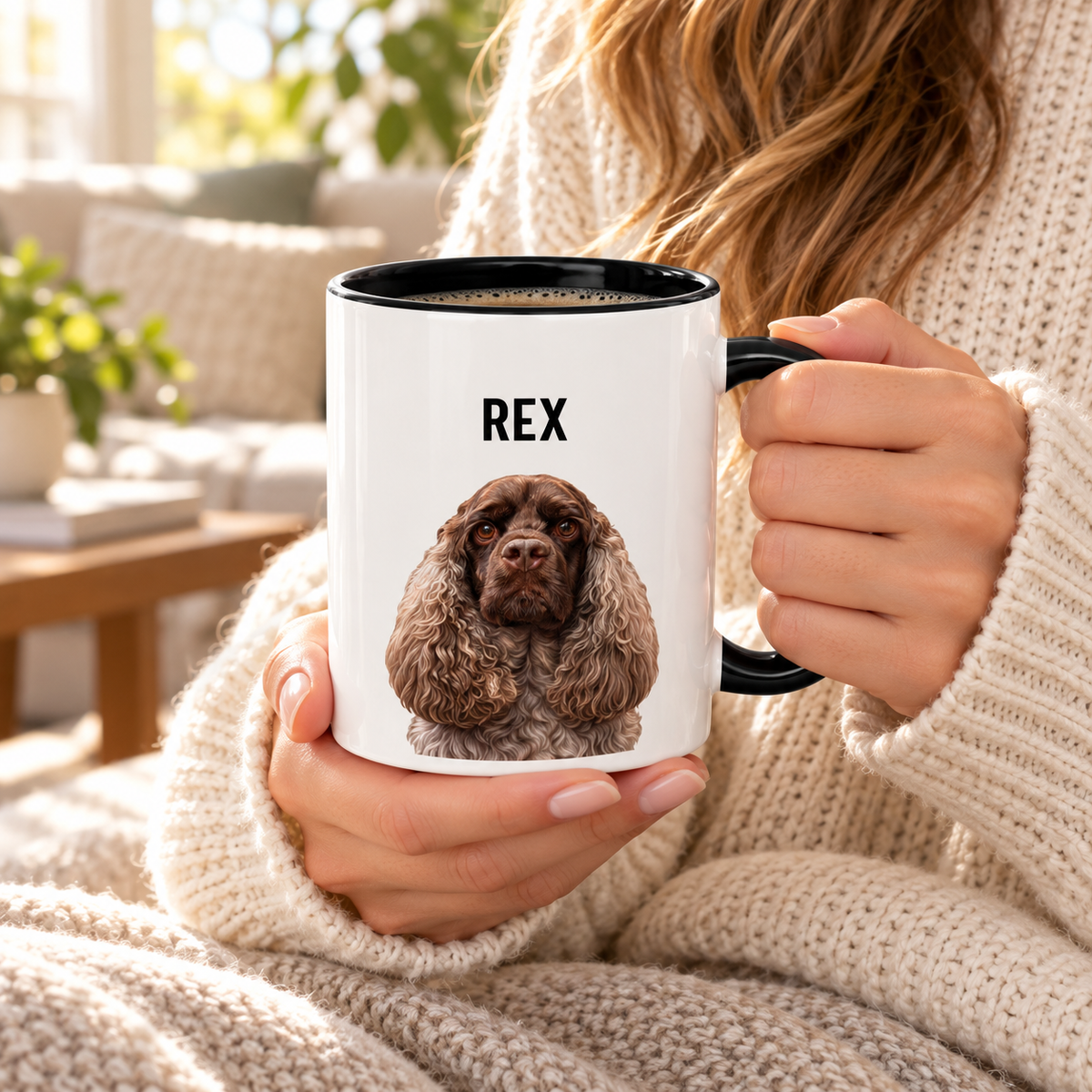 Personalized Dog Photo Coffee Mug