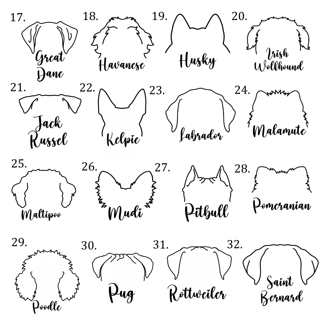 Custom dog ears sweatshirt