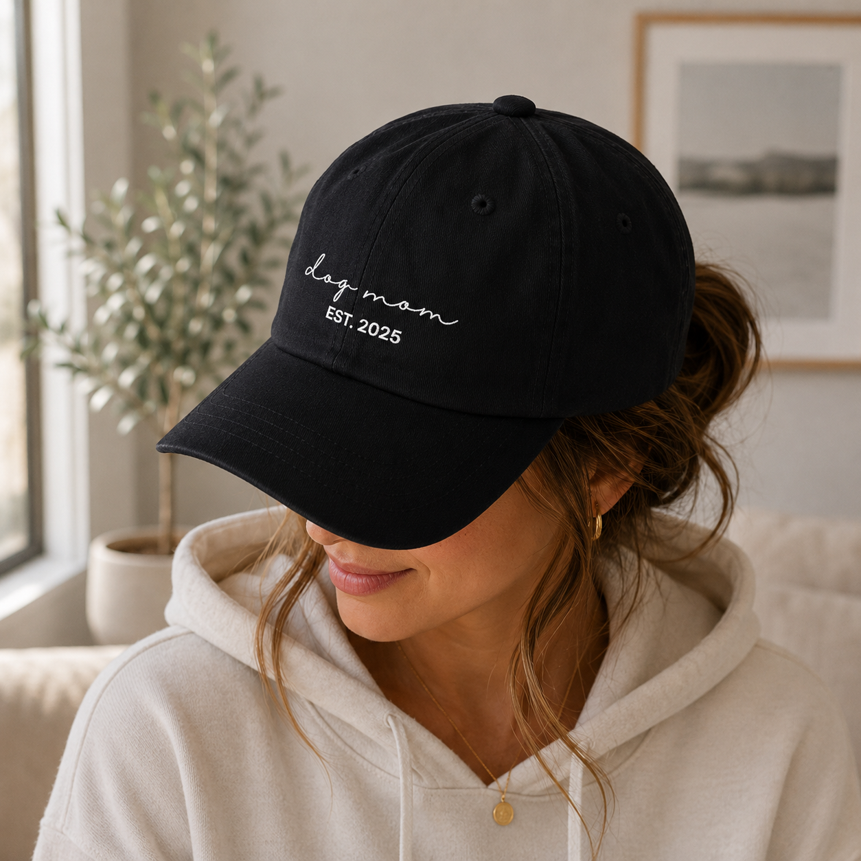 Dog Mom EST. 2025 Classic Dad Cap
