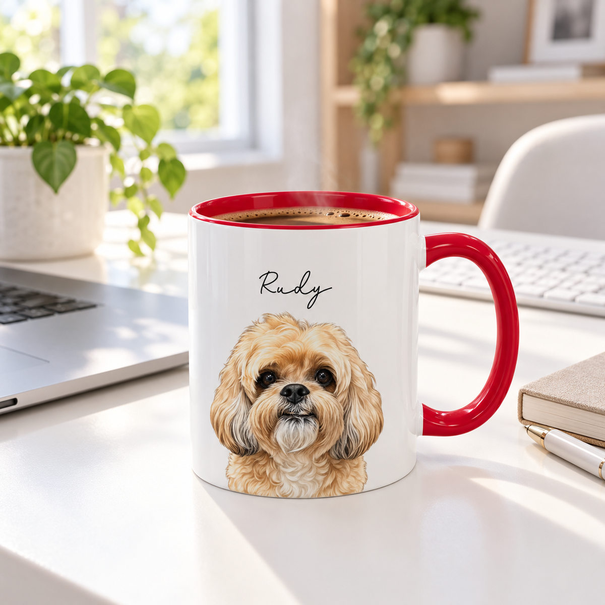 Personalized Dog Photo Coffee Mug