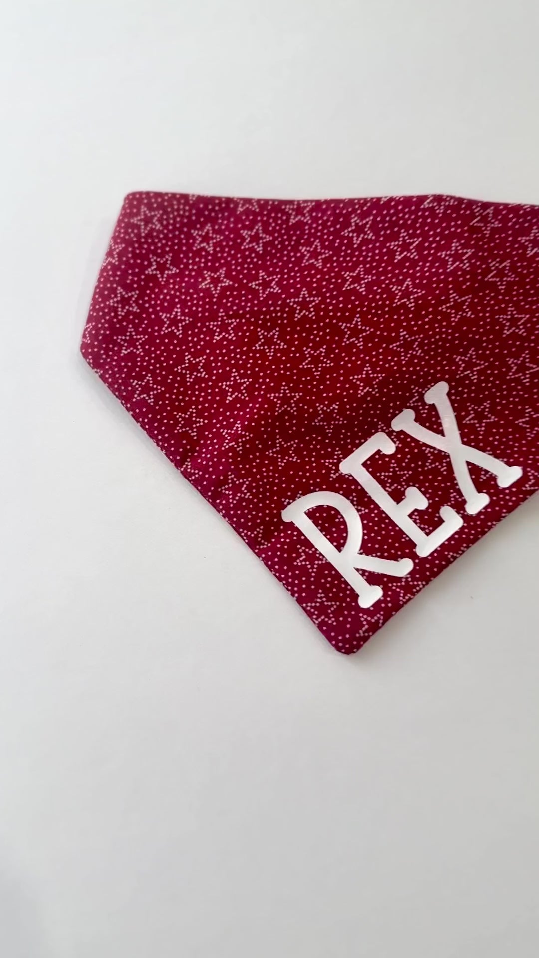 Fourth of July Stars Scrunchie Dog Bandana