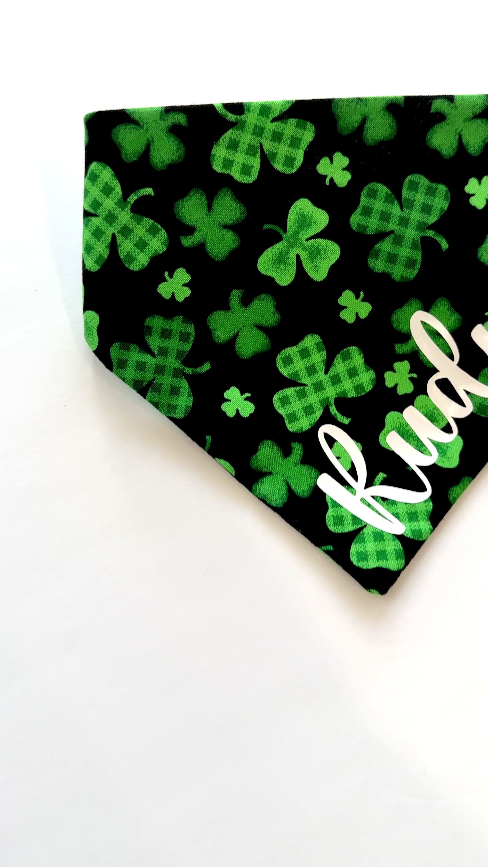 St. Patricks Custom Scrunchie Dog Bandana